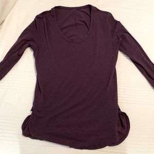 Purple long sleeve lululemon top